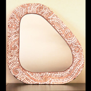 Miroir marbre, 50 x 45 cm
