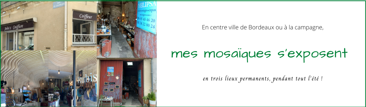 Magali Magère - Tessae Mosaïque Moderne - Expositions mosaïque à Bordeaux