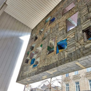 Restauration de la mosaïque de Pierre Théron (années 70) – Maison du Paysan/Immeuble Ferrère, Bordeaux