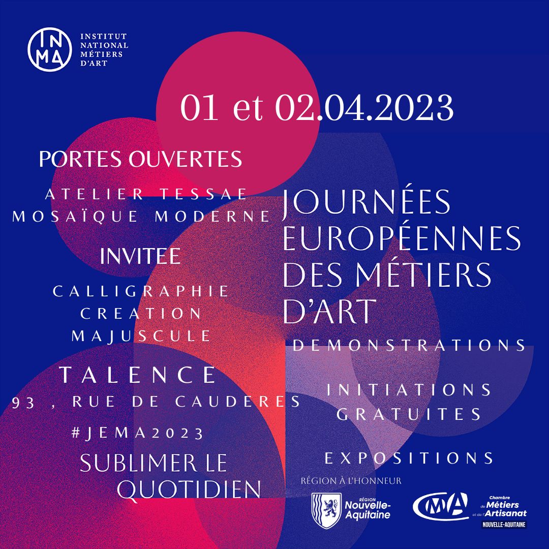 Journées des métiers d'art 2023 - Talence, Gironde