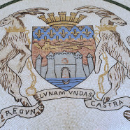 Restauration de 3 mosaïques de sol en marbre (XXe siècle), Château de la Ligne – Chantier terminé